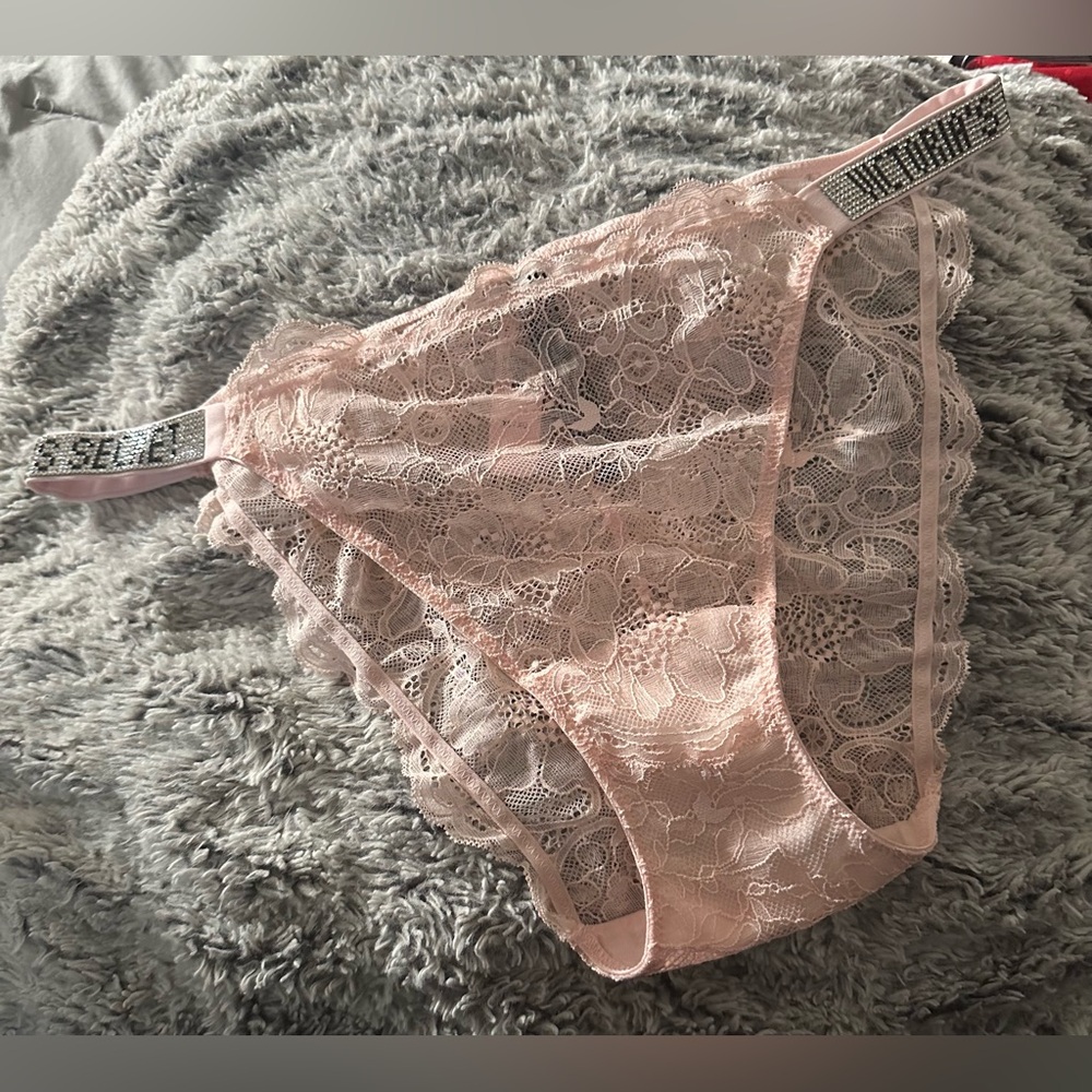 Victoria’s Secret bling bikini lace panty